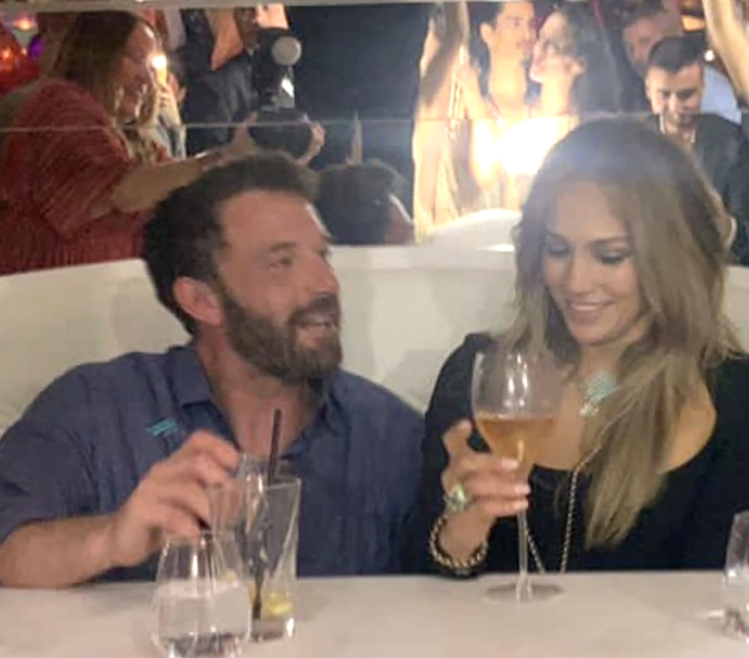 Jennifer Lopez Rings in Birthday With Ben Affleck PDA: Pics